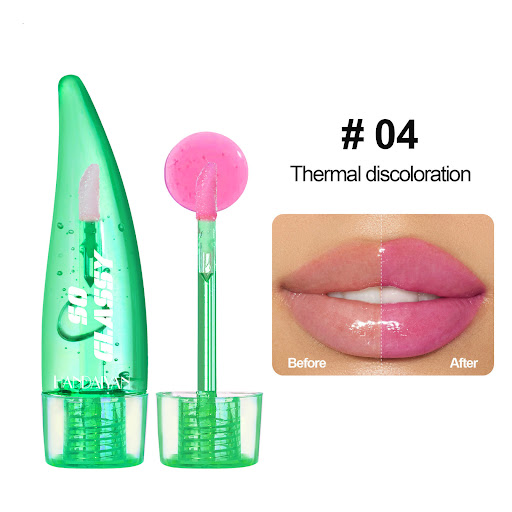 Title 7, Color-changing lip gloss pearlescent mirror gla...
