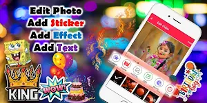 Happy Birthday Video Maker With Song, Name & Photo screenshot 3