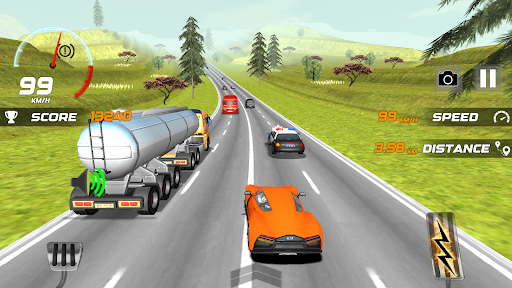 Screenshot Heavy Traffic Rider Car Game