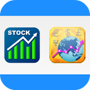 Canada Stocks & Exchange Rate  Icon