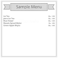 Xotik Cafe menu 1