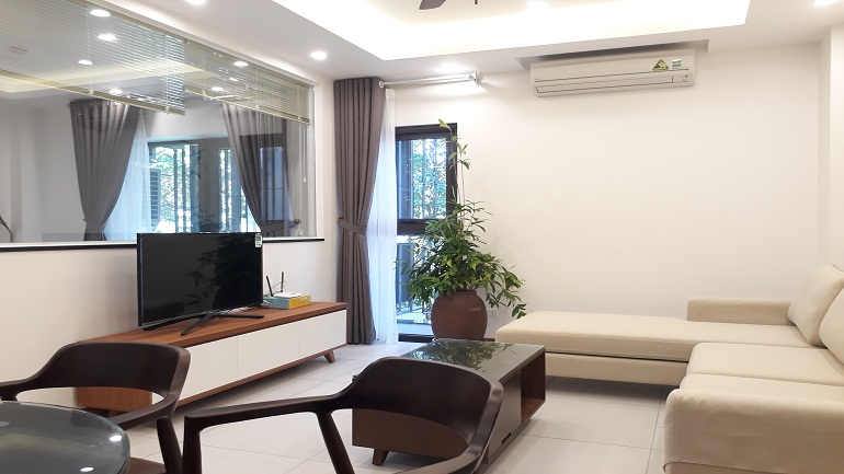 Modern 2 – bedroom apartment with balcony in Trinh Cong Son street, Tay Ho district for rent