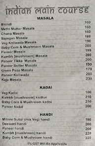 Hare Krishna menu 3