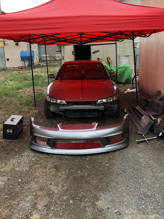 シルビアのレッドメモリー・DIY・ホリデースタイル・シルビア・VERTEX EDGEに関するカスタム事例の投稿画像1枚目