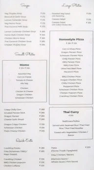 Ashvita Bistro menu 1