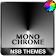 Monochrome Thème pour Xperia icon