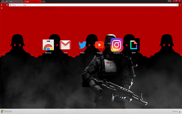 Wolfenstein: The New Order «Video Game» 2017 chrome extension
