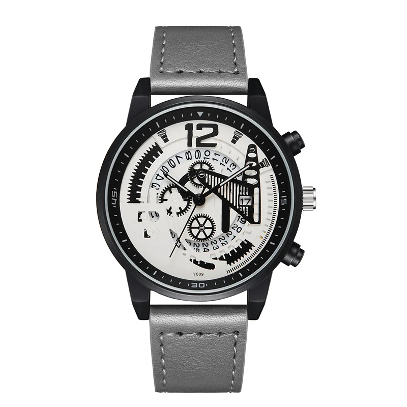 Title 2, Montre Mécanique Squelette Calendrier Mode Desi...