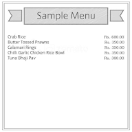 Grubsoul Seafoods menu 1