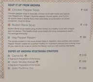 Nandini  Restaurant menu 2