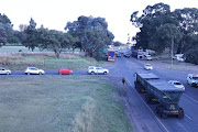 The N4 was closed to traffic in Emalahleni last week amid service delivery protests. File photo.