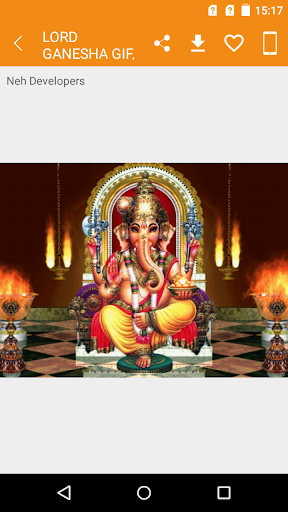 Lord Ganesha Gif, Status  Live Wallpapers