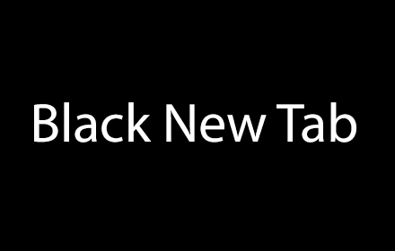 Black New Tab Page small promo image