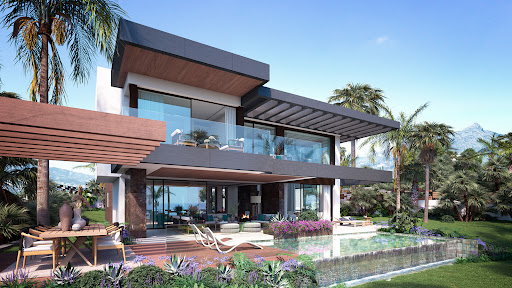 House with pool and garden 1