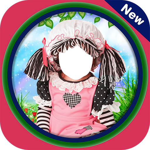 Baby Girl Photo Suit Editor