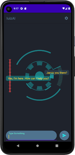 Screenshot Chat Bot Assistant - luizAI