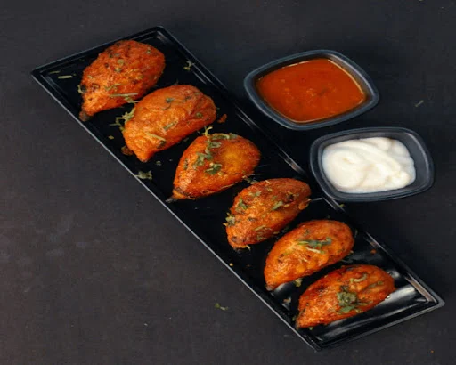 Chicken Tandoori Momos [8 Pcs]