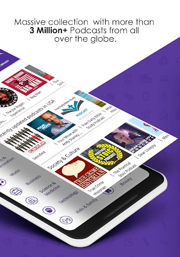 Screenshot Audecibel: Podcasts Player