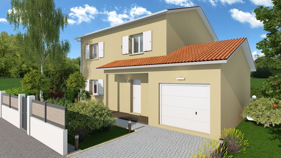 Vente maison neuve 4 pièces 90 m² à Guéreins (01090), 282 695 €