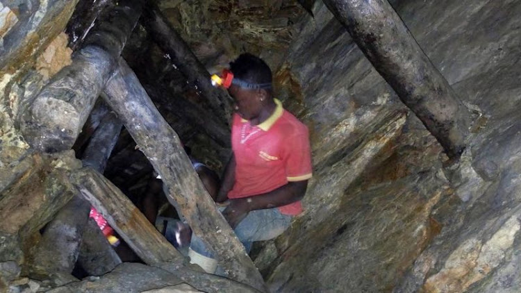 There have been many accidents in DR Congo's informal mines (file photo)