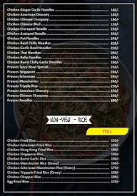 Asian Bistro menu 1