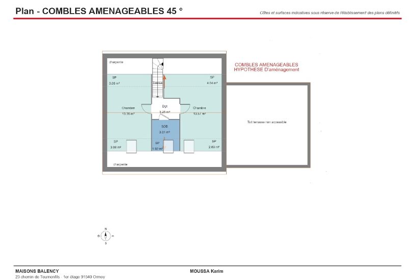  Vente Terrain + Maison - Terrain : 563m² - Maison : 103m² à Gometz-la-Ville (91400) 