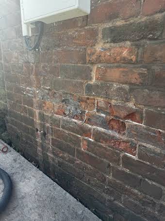 Crack stitching & brick replacements  album cover