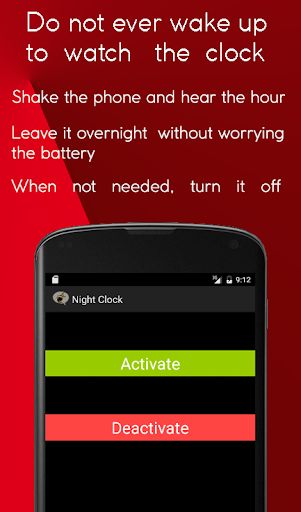 Night Speaking Clock