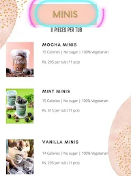 Good Fettle Healthy Ice Creams menu 2