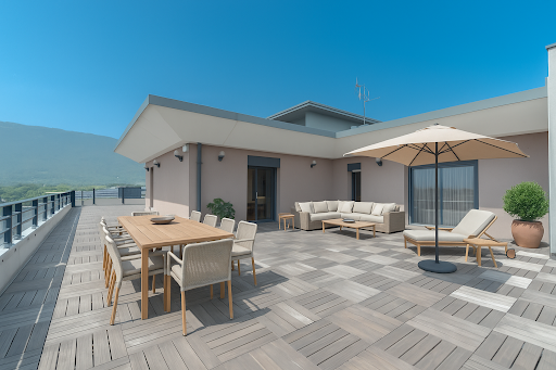 Contemporary apartment with terrace 2