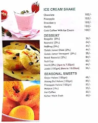 Madan Sweets & Restaurant menu 4