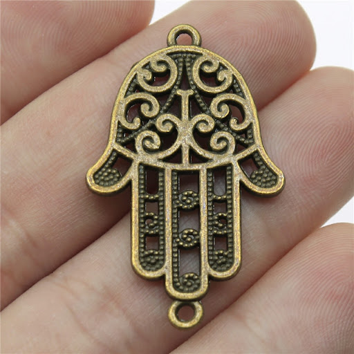 Title 3, Hansa Palm Metal Pendant Decoration, a stylish ...