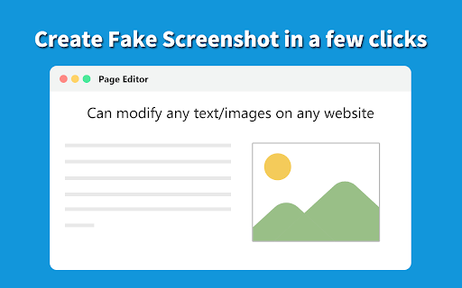 Fake Screenshot Generator