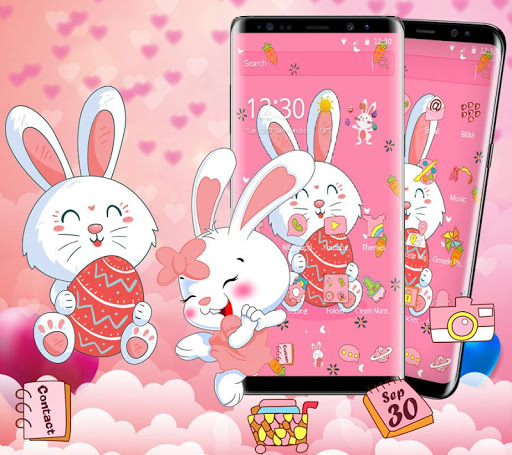 Download Easter Bunny Cute Anime Theme Free For Android Easter Bunny Cute Anime Theme Apk Download Steprimo Com