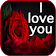 I love you flowers images GIF & rose HD wallpapers icon