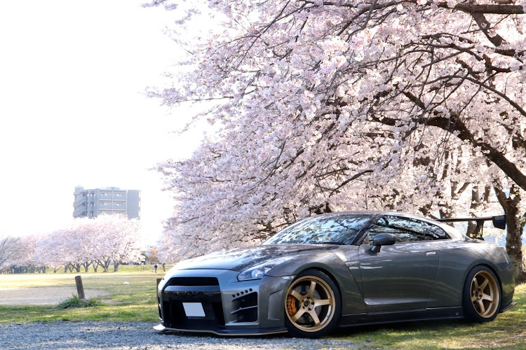 NISSAN GT-Rの桜シリーズ・ORANGE LINK・カメ活に関するカスタム事例の投稿画像4枚目