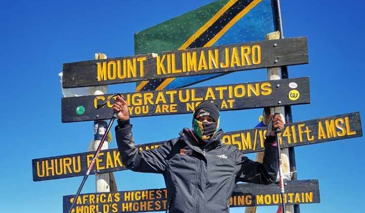 Charlin Ntuli conquers Mount Kilimanjaro to raise awareness for sanitary pad poverty