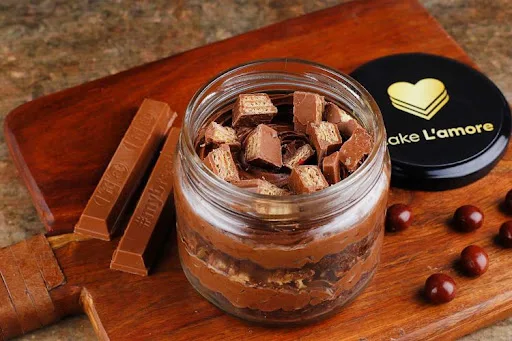 Crunchy Kitkat Jar Cake (Small)