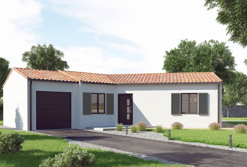  Vente Terrain + Maison - Terrain : 454m² - Maison : 82m² à Palluau (85670) 