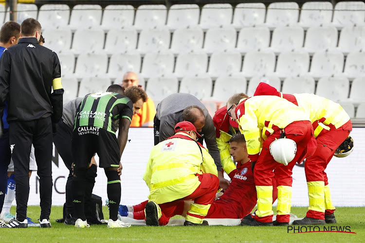 Schrikwekkend beeld in #CERGNT: cruciale man meteen in ambulance afgevoerd naar ziekenhuis