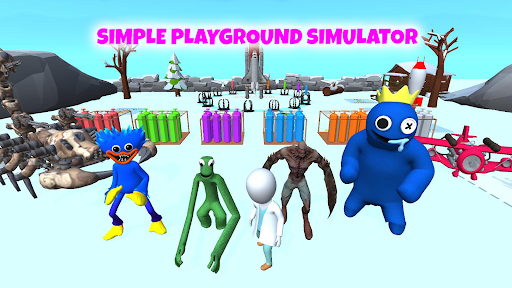 Screenshot Grimace monster playground