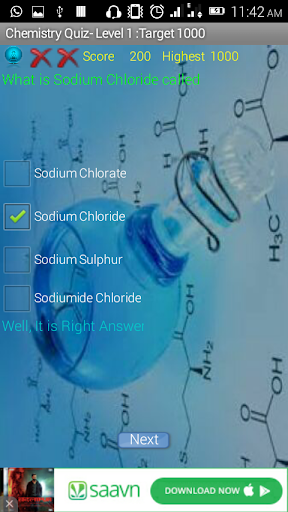 Chemistry Quiz