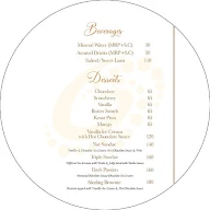 The Galaxy Revolving Restaurant menu 3