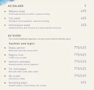 A2 - The Park menu 1