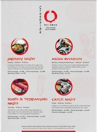 Creekside Pan-Asian Restaurant menu 1