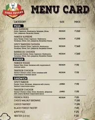 Pizza Square menu 1