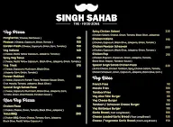 Singh Sahab - The Food Zone menu 2