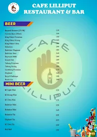 Cafe Lilliput Bar & Restaurant menu 3