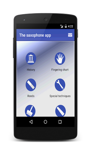 The Saxophone-app