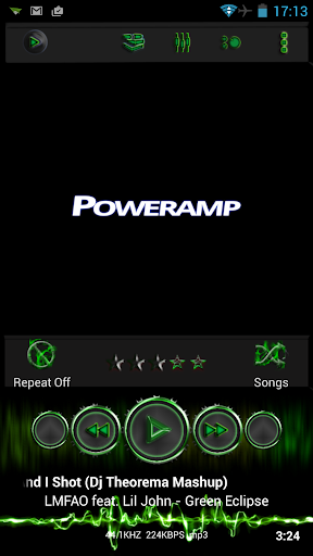 Poweramp Skin AntraX